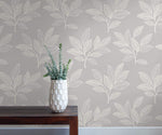RY30800 paradise leaves botanical wallpaper from the Boho Rhapsody collection by Seabrook Designs