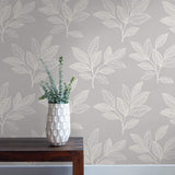 RY30800 paradise leaves botanical wallpaper from the Boho Rhapsody collection by Seabrook Designs