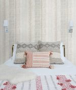RY31000 bedroom tikki natural ombre wallpaper from the Boho Rhapsody collection by Seabrook Designs