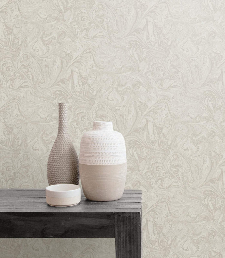 RY31108 sierra bohemian marble wallpaper from the Boho Rhapsody collection by Seabrook Designs