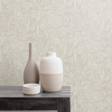 RY31108 sierra bohemian marble wallpaper from the Boho Rhapsody collection by Seabrook Designs