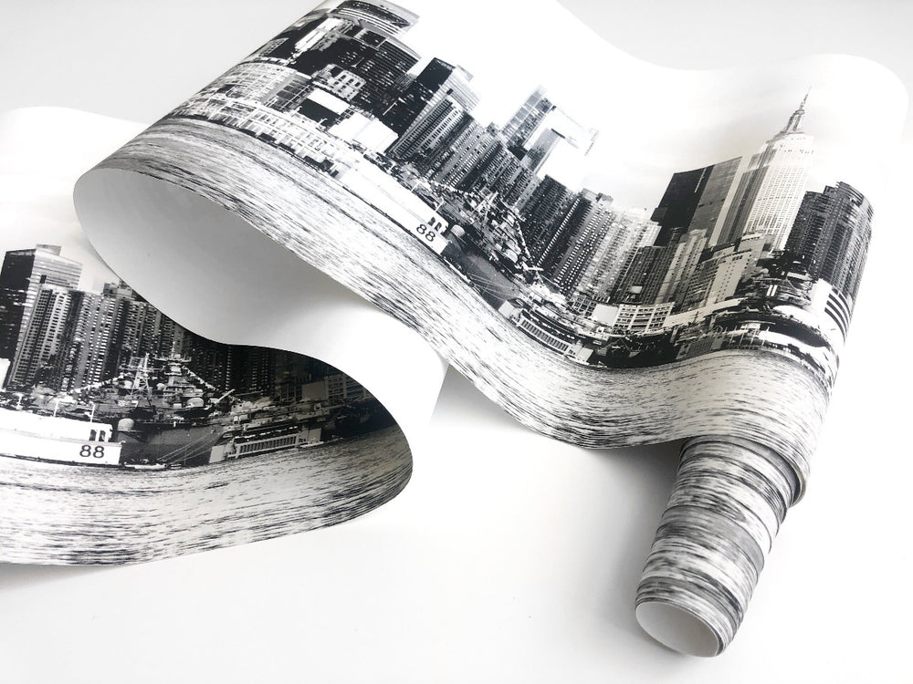 
                  
                    SDB05129YN New York City skyline wallpaper border roll by Say Decor
                  
                