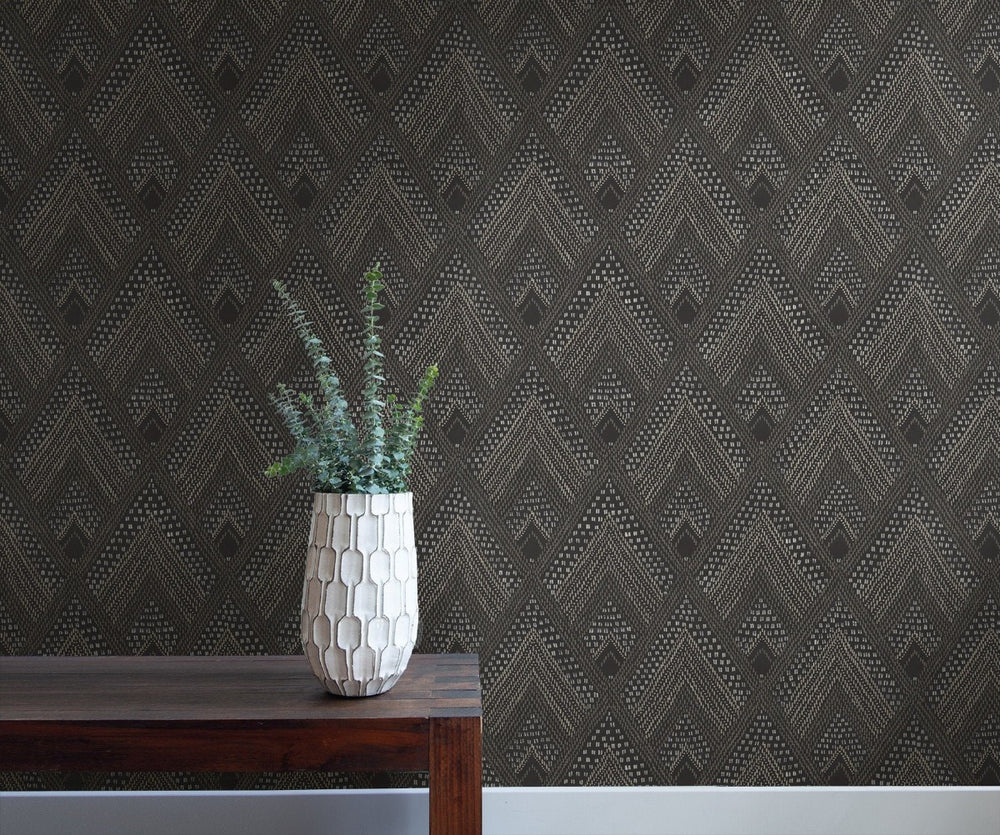 Boho Rhapsody Panama Boho Diamonds Wallpaper