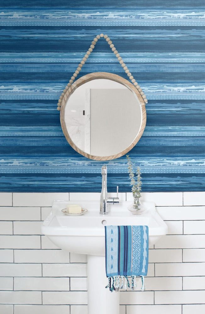 
                  
                    RY31302 horizon brushed stripe wallpaper from the Boho Rhapsody collection by Seabrook Designs
                  
                