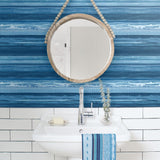 RY31302 horizon brushed stripe wallpaper from the Boho Rhapsody collection by Seabrook Designs