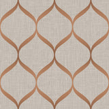 UK21201 ogee geometric wallpaper