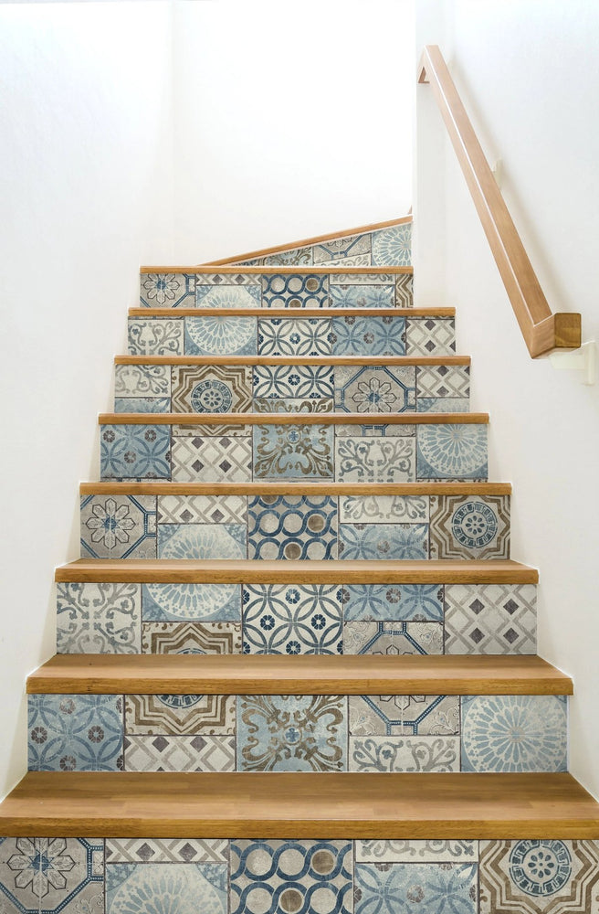 Moroccan Tile Peel and Stick Removable Wallpaper