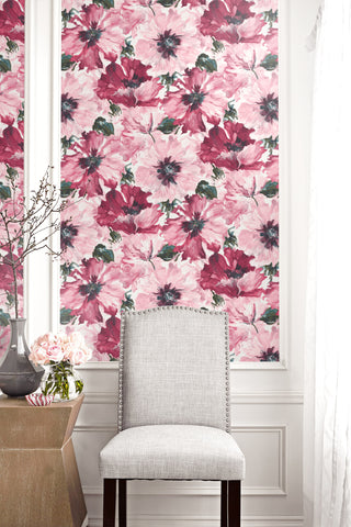 LG90001 Cecita floral wallpaper decor from the Lugano collection by Seabrook Designs