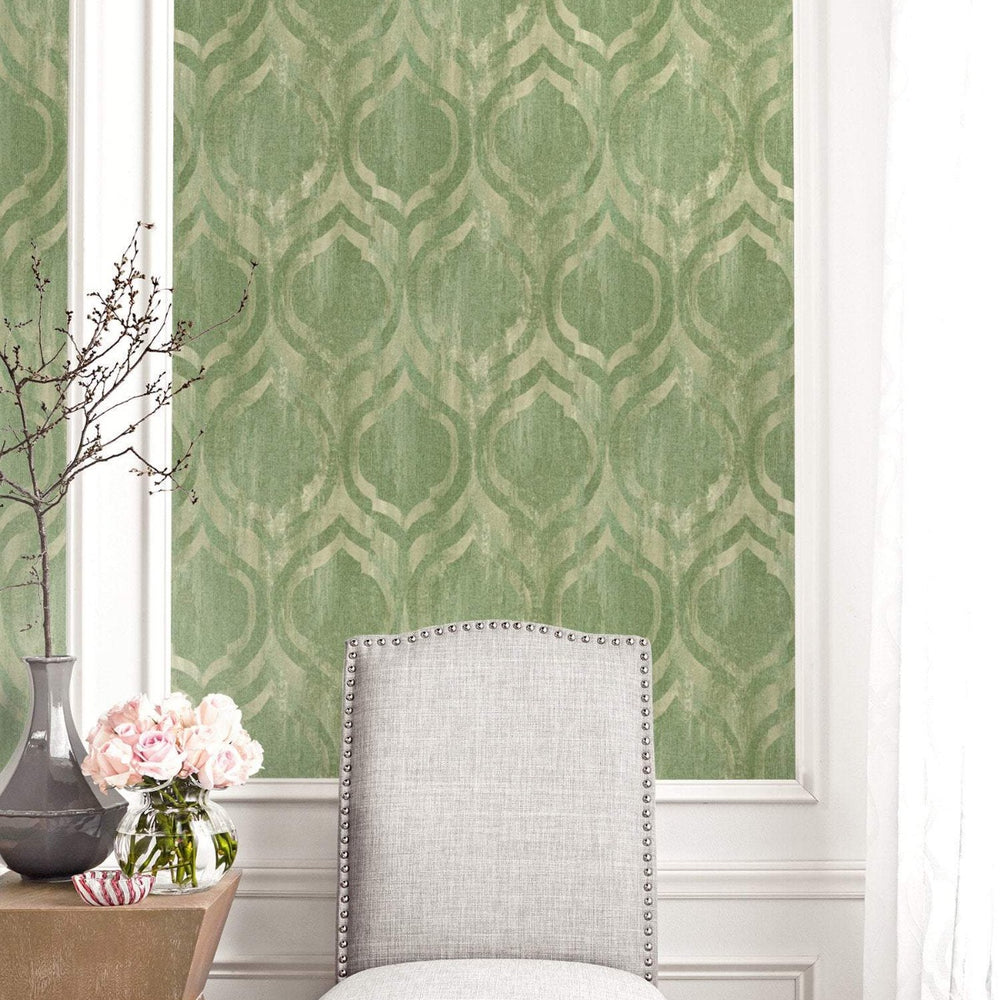 
                  
                    LG90804 Danube ogee wallpaper decor from the Lugano collection by Seabrook Designs
                  
                