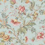 BM60402 Sullivan jacobean floral wallpaper from Say Decor