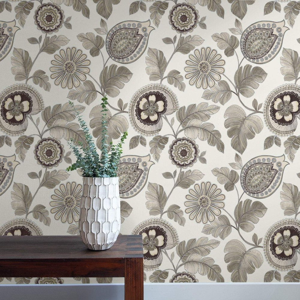 
                  
                    RY31200 calypso paisley leaf botanical wallpaper from the Boho Rhapsody collection by Seabrook Designs
                  
                