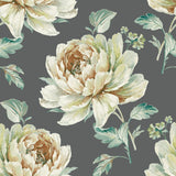CR21300 Jarrow peony floral wallpaper from the Island collection by Carl Robinson