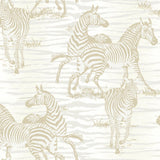 CR20505 jarvis zebra animal wallpaper from the Island collection by Carl Robinson