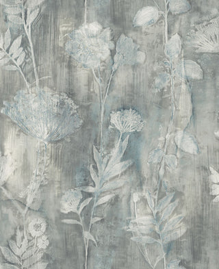 CR76402 Orford brushed floral wallpaper from the Seaglass collection by Carl Robinson