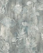 CR76402 Orford brushed floral wallpaper from the Seaglass collection by Carl Robinson