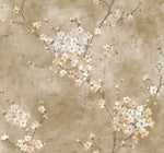 Seaglass Orgden Floral Branch Wallpaper