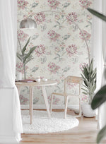 RN70901 jacobean floral wallpaper decor from Say Decor