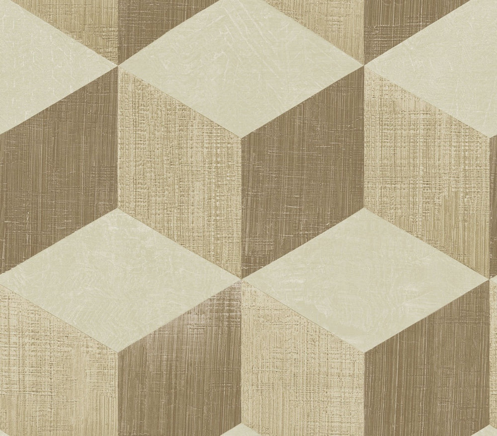CR61306 Norton block geometric wallpaper from the Milan collection by Seabrook Designs