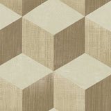 CR61306 Norton block geometric wallpaper from the Milan collection by Seabrook Designs