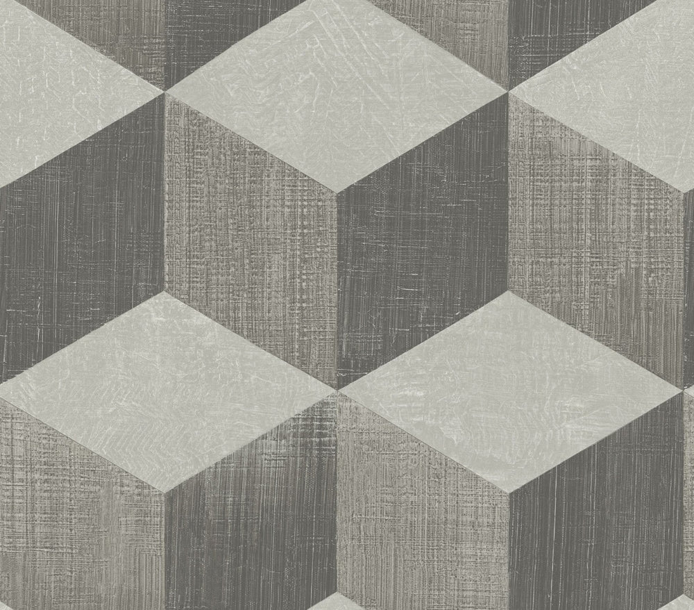 CR61308 Norton block geometric wallpaper from the Milan collection by Seabrook Designs