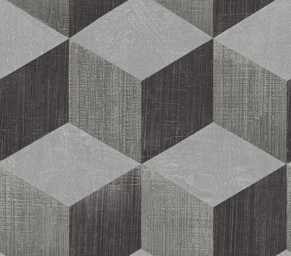 CR61300 Norton block geometric wallpaper from the Milan collection by Seabrook Designs