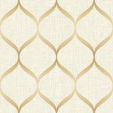 UK21205 ogee geometric wallpaper