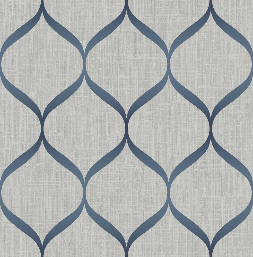 UK21212 ogee geometric wallpaper