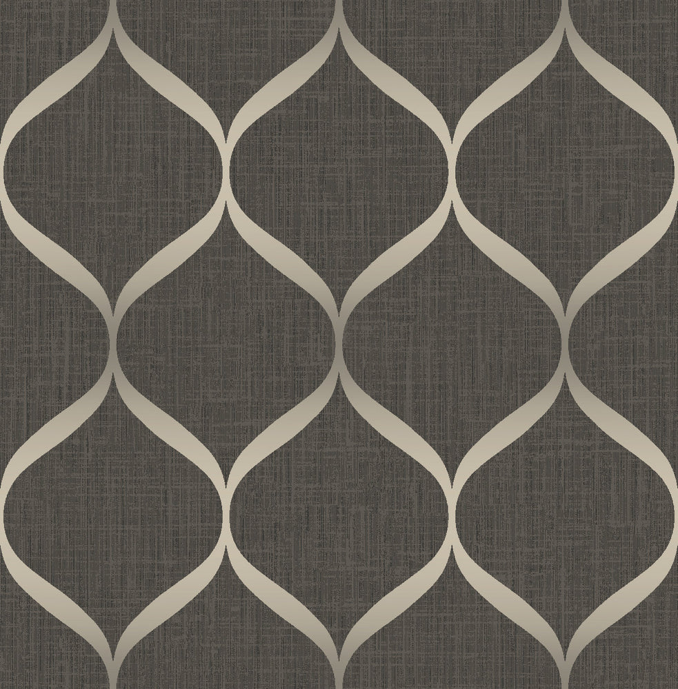 UK21206 ogee geometric wallpaper