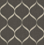 UK21206 ogee geometric wallpaper