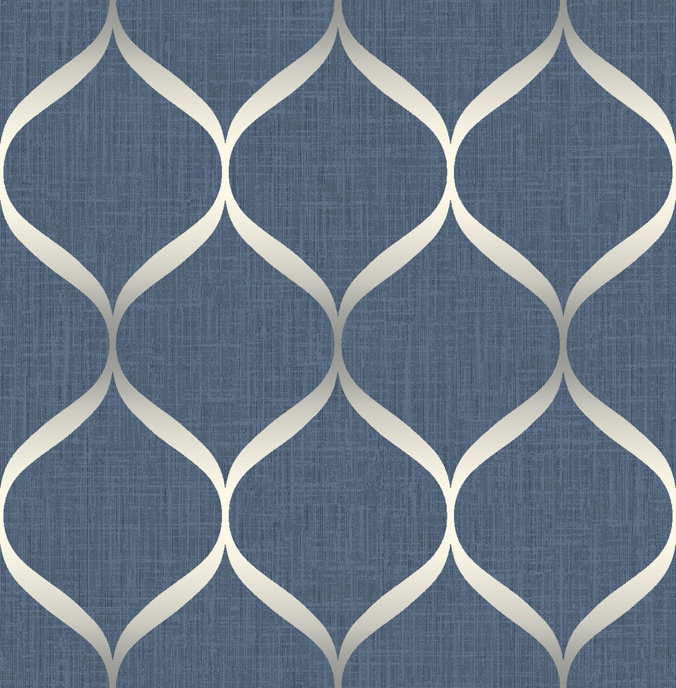 UK21202 ogee geometric wallpaper