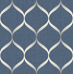 UK21202 ogee geometric wallpaper