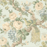 TX40602 Cecilia perched bird floral wallpaper from Say Decor
