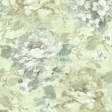 AR30505 brushstroke garden floral wallpaper from the Nouveau collection by Seabrook Designs