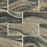 CR61000 abstract marble tile wallpaper from the Milan collection by Carl Robinson