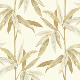 CR21805 janson leaf botanical wallpaper from the Island collection by Carl Robinson