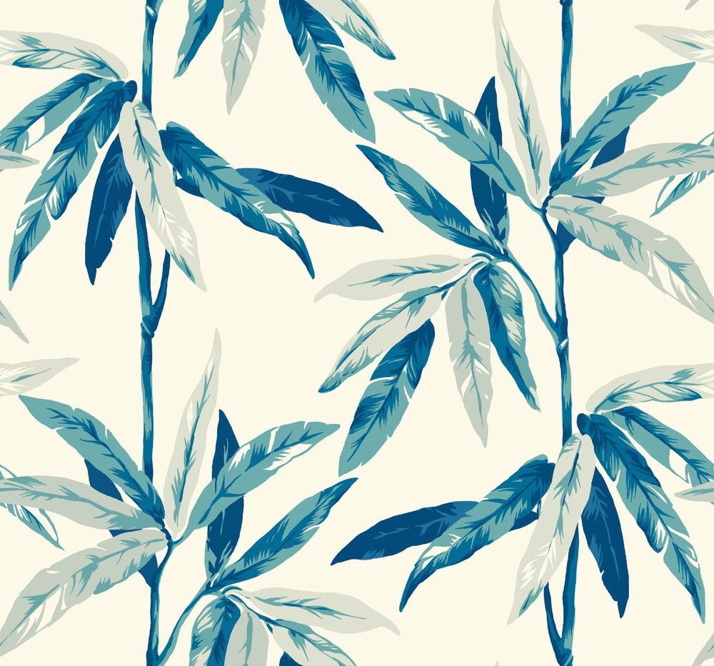CR21802 janson leaf botanical wallpaper from the Island collection by Carl Robinson
