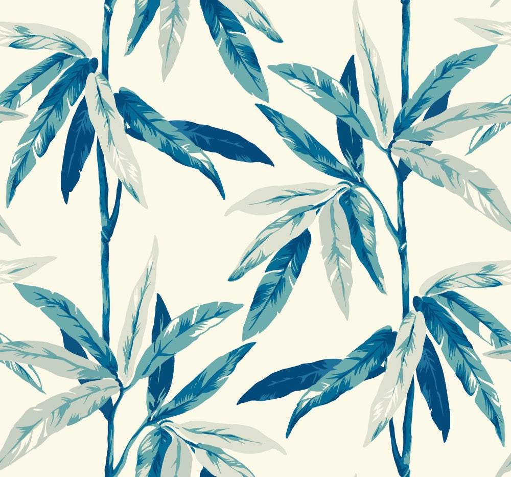 CR21802 janson leaf botanical wallpaper from the Island collection by Carl Robinson