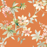 CR20807 Jasper floral wallpaper from the Island collection by Carl Robinson