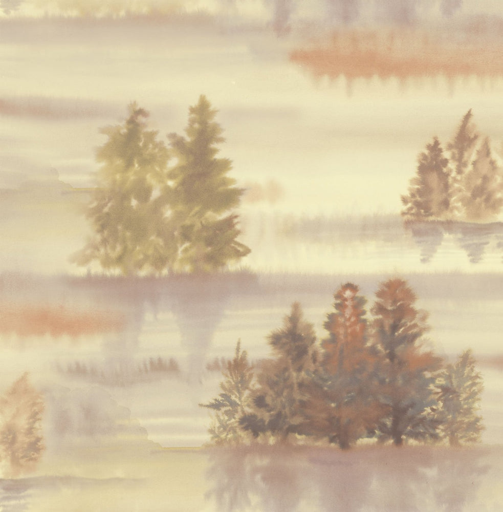 CR75901 Oxgate tree line wallpaper from the Seaglass collection by Carl Robinson