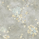 Seaglass Orgden Floral Branch Wallpaper