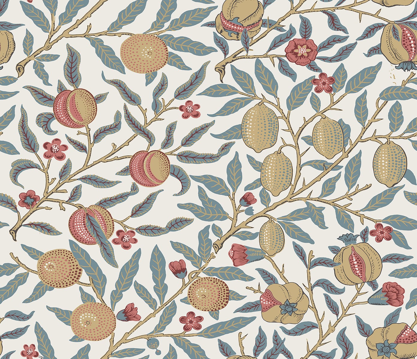 SD20601 Sutton Pomegranate botanical wallpaper from Say Decor