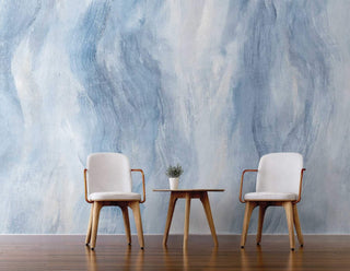 NZ10202M watercolor tidal wave abstract peel and stick wall mural living room from NextWall