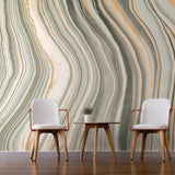 NZ10300M botswana agate abstract peel and stick wall mural living room by NextWall
