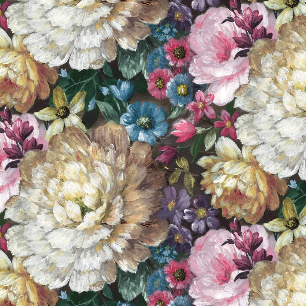 
                  
                    NZ10706M english garden floral peel and stick wall mural from NextWall
                  
                