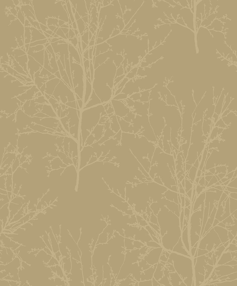 UK11503 glass beaded branches botanical wallpaper from the Black and White collection by Etten Gallerie